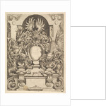 Design for a Cartouche, Plate from Dietterlin's Architecttura, 1598 by Wendel Dietterlin the Elder