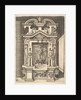 Design for a Lavabo, Plate 85 from Dietterlin's Architectura, 1598 by Wendel Dietterlin the Elder