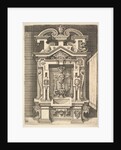 Design for a Lavabo, Plate 85 from Dietterlin's Architectura, 1598 by Wendel Dietterlin the Elder