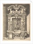 Design for a Lavabo, Plate 85 from Dietterlin's Architectura, 1598 by Wendel Dietterlin the Elder