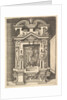 Design for a Lavabo, Plate 85 from Dietterlin's Architectura, 1598 by Wendel Dietterlin the Elder