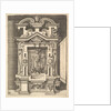 Design for a Lavabo, Plate 85 from Dietterlin's Architectura, 1598 by Wendel Dietterlin the Elder