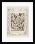 Satan Going Forth from the Presence of the Lord, from Illustrations of the Book of Job, 1825-26 by William Blake