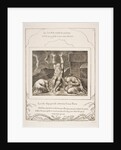 Job's Despair, from Illustrations of the Book of Job, 1825-26 by William Blake
