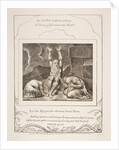 Job's Despair, from Illustrations of the Book of Job, 1825-26 by William Blake