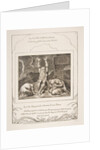Job's Despair, from Illustrations of the Book of Job, 1825-26 by William Blake