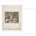 Job's Despair, from Illustrations of the Book of Job, 1825-26 by William Blake
