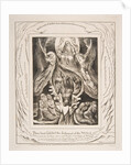 The Fall of Satan, from Illustrations of the Book of Job, 1825-26 by William Blake