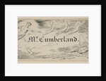 George Cumberland's Message Card, 1827 by William Blake