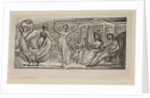 Menalcus Watching Women Dance, from Thornton's Pastorals of Virgil, 1821 by William Blake