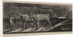 Unyok'd Heifers, Loitering Homeward, from Thornton's Pastorals of Virgil, 1821 by William Blake