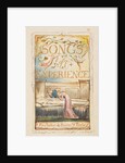 Songs of Experience: Title page, ca. 1825 by William Blake