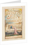 Songs of Experience: Title page, ca. 1825 by William Blake