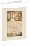 Songs of Innocence and of Experience: The Little Vagabond, ca. 1825 by William Blake