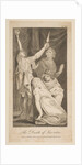 The Death of Lucretia, from Allen's New and Impartial Roman History, 1797 by William Blake