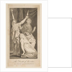 The Death of Lucretia, from Allen's New and Impartial Roman History, 1797 by William Blake