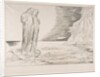 The Circle of Traitors: Dante's Foot Striking Bocca degli Abbate, from Dante's Infe…, ca. 1825-27 by William Blake