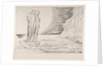 The Circle of Traitors: Dante's Foot Striking Bocca degli Abbate, from Dante's Infe…, ca. 1825-27 by William Blake