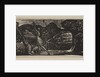 Shepherd Chases Away a Wolf, from Thornton's Pastorals of Virgil, 1821 by William Blake