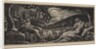 Thenot Under a Fruit Tree, from Thornton's Pastorals of Virgil, 1821 by William Blake