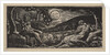 Thenot Under a Fruit Tree, from Thornton's Pastorals of Virgil, 1821 by William Blake