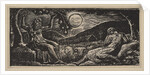 Thenot Under a Fruit Tree, from Thornton's Pastorals of Virgil, 1821 by William Blake
