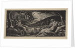 Thenot Under a Fruit Tree, from Thornton's Pastorals of Virgil, 1821 by William Blake