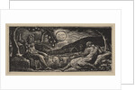 Thenot Under a Fruit Tree, from Thornton's Pastorals of Virgil, 1821 by William Blake