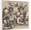 A Chorus of Singers, or The Oratorio, December 1732 by William Hogarth