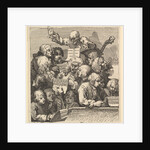 A Chorus of Singers, or The Oratorio, December 1732 by William Hogarth
