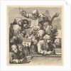 A Chorus of Singers, or The Oratorio, December 1732 by William Hogarth