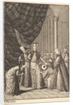 Sultan Ahmed III Crowned in the Mosque at Eyup by William Hogarth