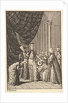 Sultan Ahmed III Crowned in the Mosque at Eyup by William Hogarth