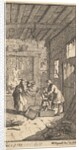 The New Metamorphosis, Plate 4: Invidiosa Releases Fantasio, 1724 by William Hogarth