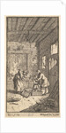 The New Metamorphosis, Plate 4: Invidiosa Releases Fantasio, 1724 by William Hogarth