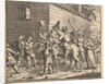Hudibras and Ralpho Made Prisoners and Carried to the Stock by William Hogarth