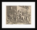 Hudibras and Ralpho Made Prisoners and Carried to the Stock by William Hogarth