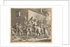 Hudibras and Ralpho Made Prisoners and Carried to the Stock by William Hogarth