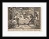 Hudibras beats Sidrophel and his man Whacu by William Hogarth