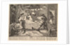 Hudibras beats Sidrophel and his man Whacu by William Hogarth
