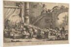 The Punishment Inflicted on Lemuel Gulliver, December 1726 by William Hogarth
