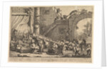 The Punishment Inflicted on Lemuel Gulliver, December 1726 by William Hogarth