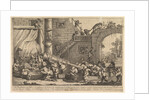 The Punishment Inflicted on Lemuel Gulliver, December 1726 by William Hogarth