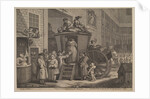 The Stage Coach, or The Country Inn Yard, 1747 by William Hogarth