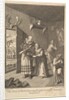 The Curate and the Barber Disguising Themselves to convey Don Quixote Hom by William Hogarth