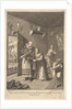 The Curate and the Barber Disguising Themselves to convey Don Quixote Hom by William Hogarth