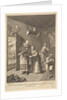The Curate and the Barber Disguising Themselves to convey Don Quixote Hom by William Hogarth