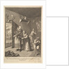 The Curate and the Barber Disguising Themselves to convey Don Quixote Hom by William Hogarth