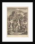 Don Quixote and the Knight of the Rock, 1756 or after by William Hogarth