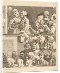 The Laughing Audience, December 1733 by William Hogarth